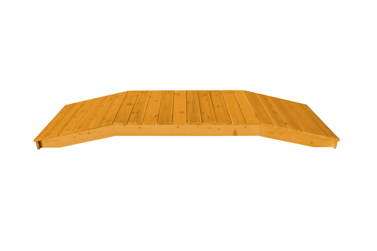 Cedar Standard Plank Bridge (4ft to 12ft) Bridge