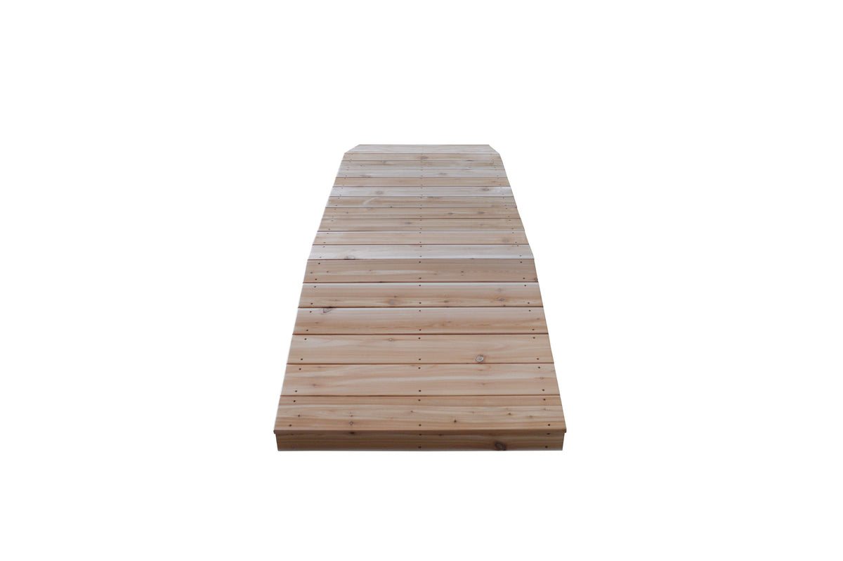 Cedar Standard Plank Bridge (4ft to 12ft) Bridge