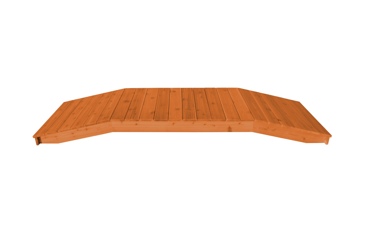 Cedar Standard Plank Bridge (4ft to 12ft) Bridge