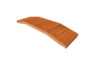 Cedar Standard Plank Bridge (4ft to 12ft) Bridge