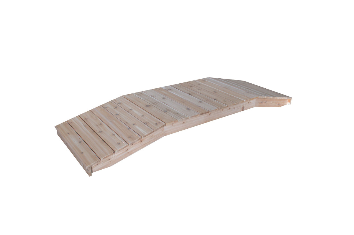 Cedar Standard Plank Bridge (4ft to 12ft) Bridge