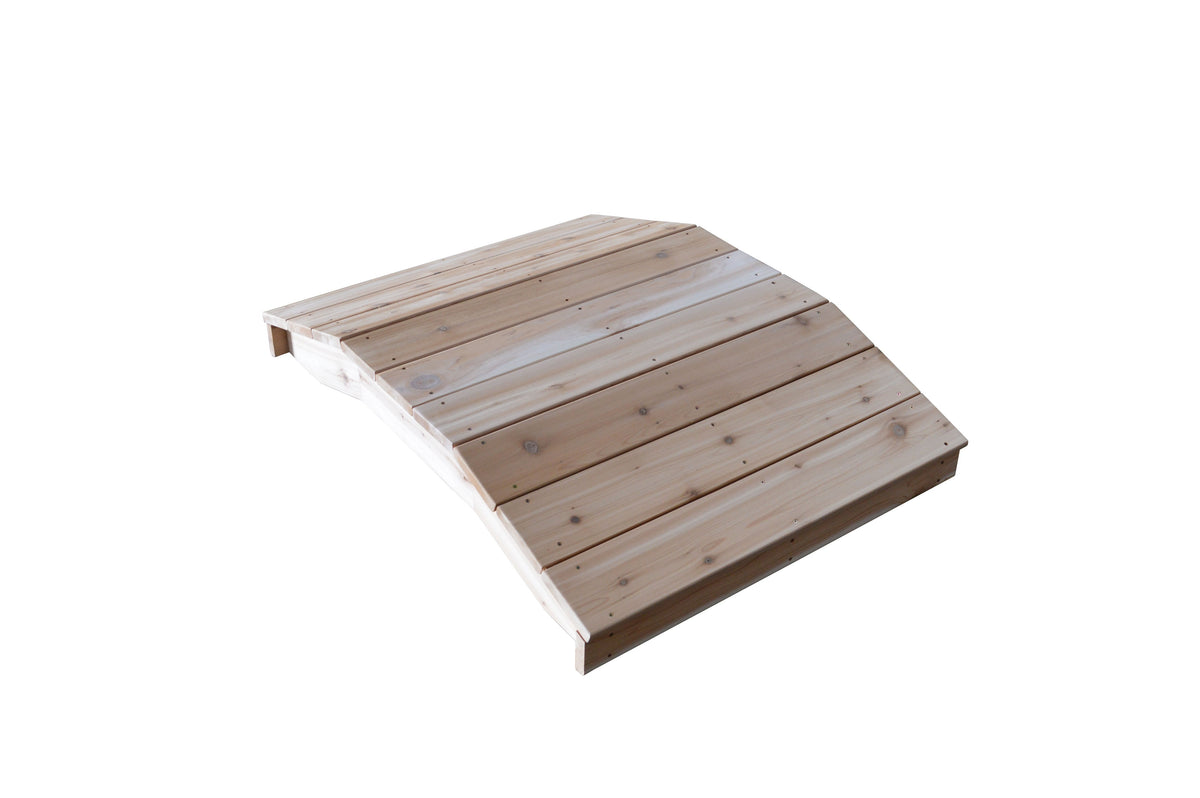 Cedar Standard Plank Bridge (4ft to 12ft) Bridge