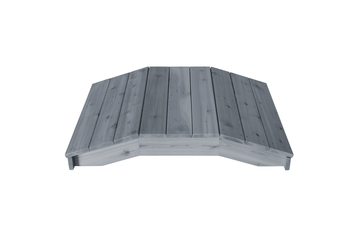 Cedar Standard Plank Bridge (4ft to 12ft) Bridge