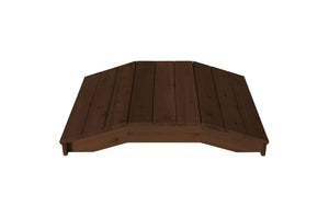 Cedar Standard Plank Bridge (4ft to 12ft) Bridge
