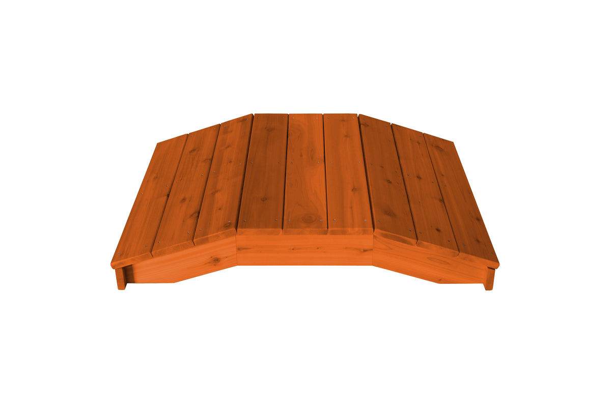 Cedar Standard Plank Bridge (4ft to 12ft) Bridge