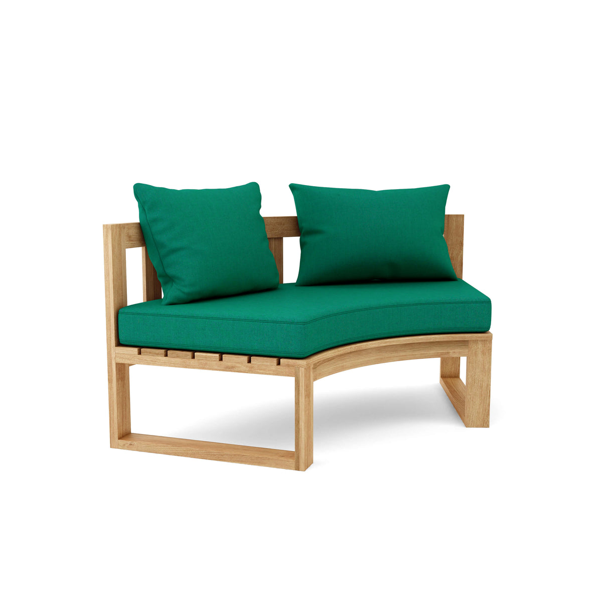 Circular Modular Deep Seating – Premium Teak Comfort Meets Custom Style Susan