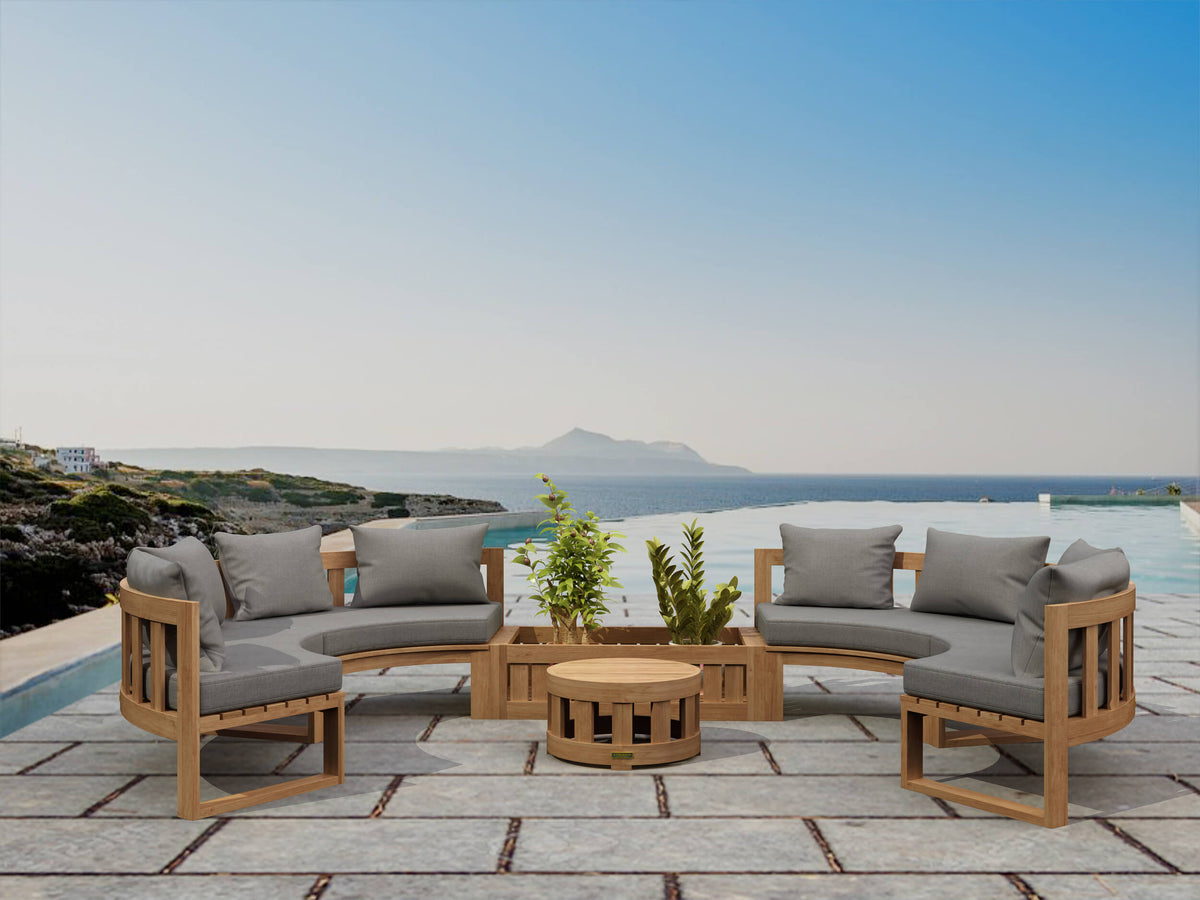 Circular Modular Deep Seating Set 1 Susan