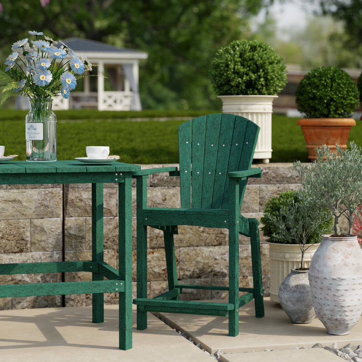 Classic 3-Piece Counter Set Dining Set