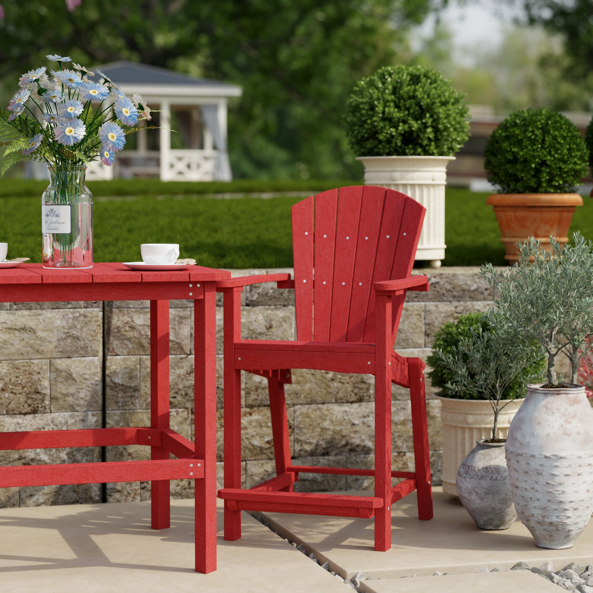 Classic 3-Piece Counter Set Dining Set