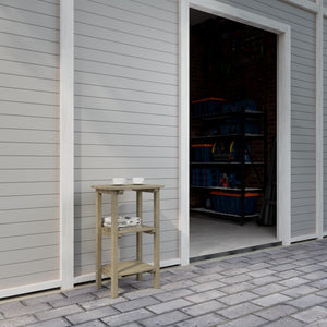 Classic 3 Shelf Side Table Outdoor Table