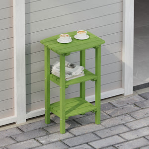 Classic 3 Shelf Side Table Outdoor Table