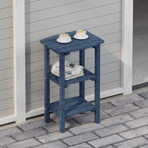 Classic 3 Shelf Side Table Outdoor Table