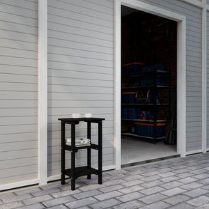 Classic 3 Shelf Side Table Outdoor Table