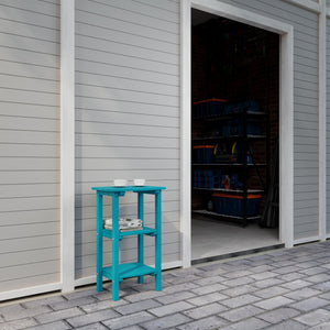 Classic 3 Shelf Side Table Outdoor Table