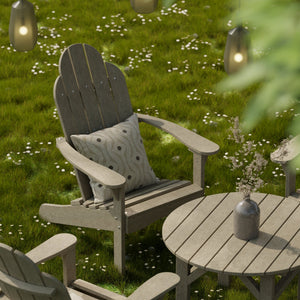 Classic 33" Round Conversation Table Outdoor Table