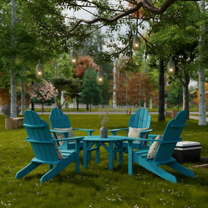 Classic 33" Round Conversation Table Outdoor Table