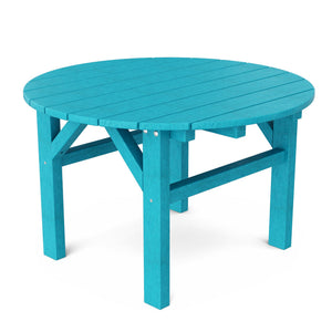 Classic 33" Round Conversation Table Outdoor Table