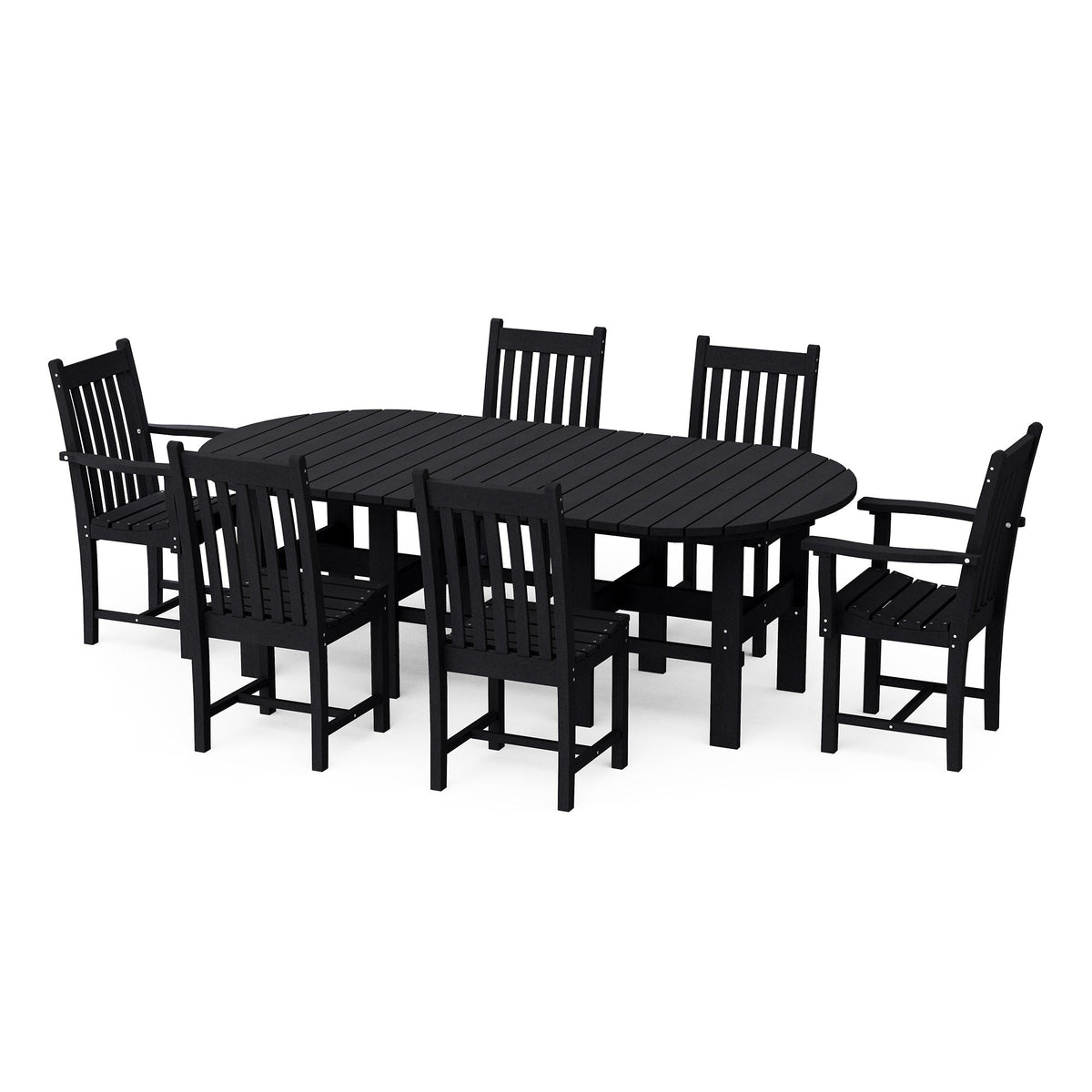 Classic 7-Piece 44"x84" Dining Set Dining Set
