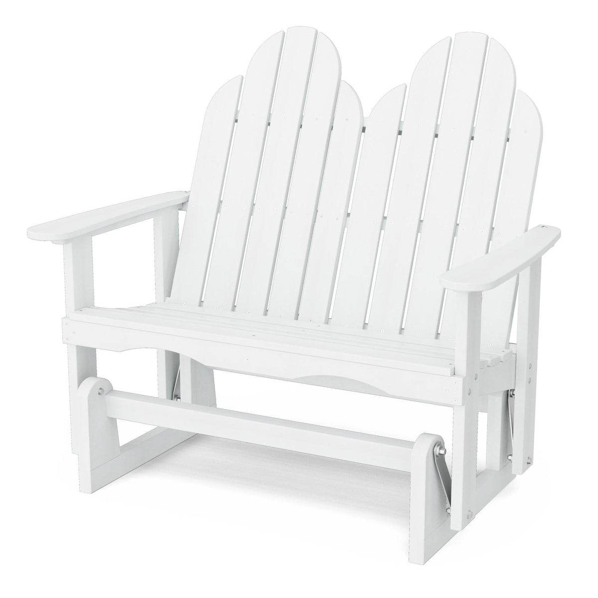 Classic Adirondack Glider Outdoor Glider