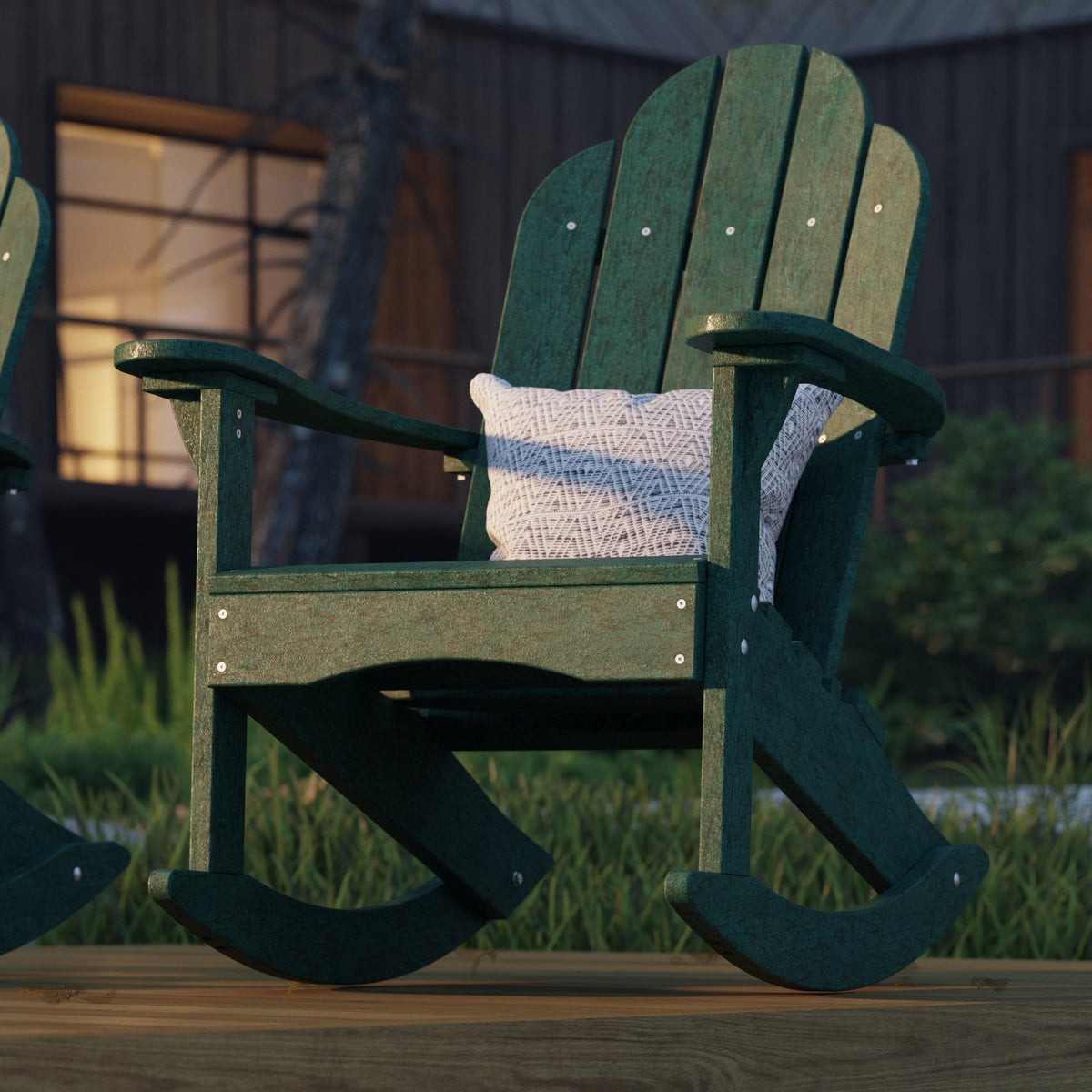 Classic Adirondack Rocker Rocking Chair