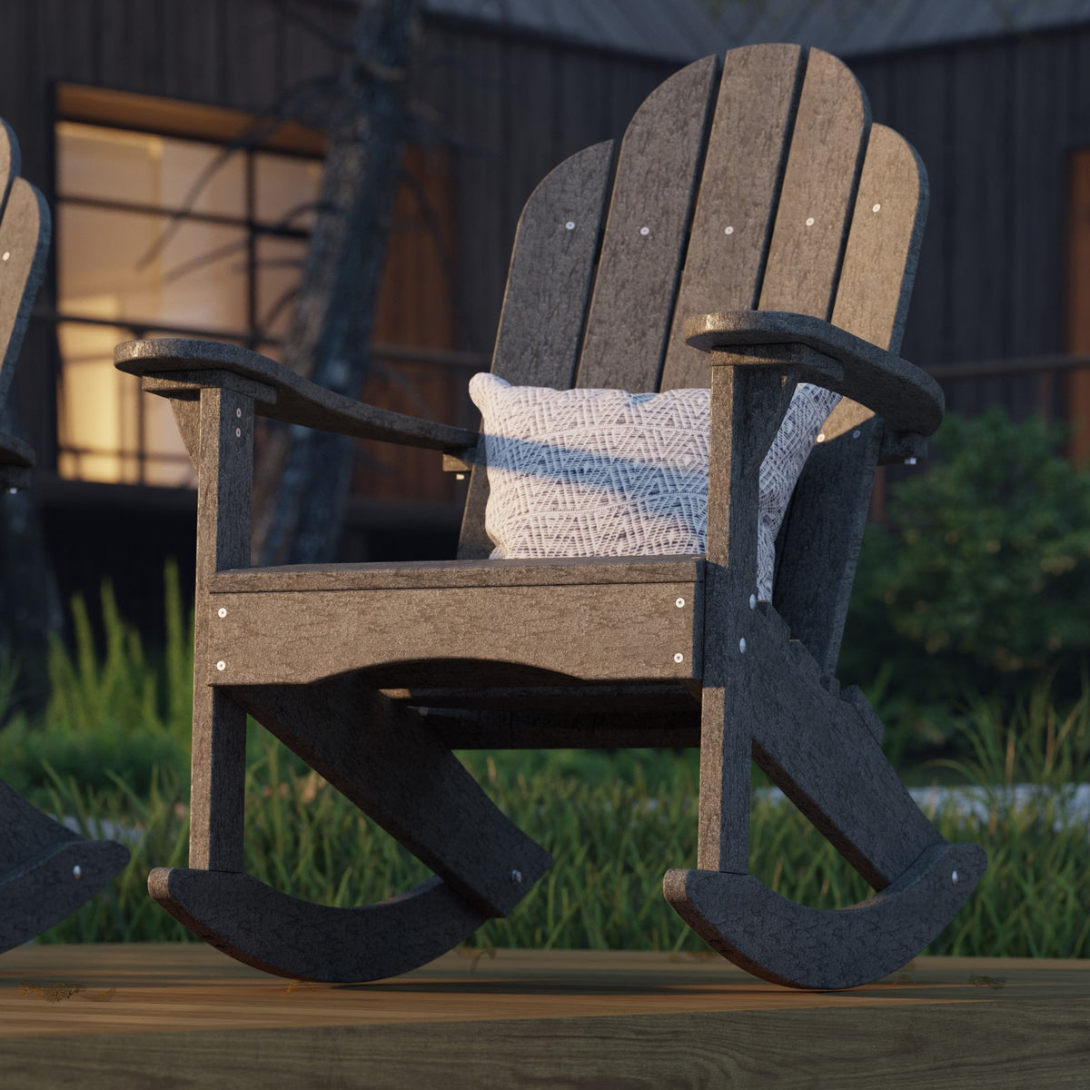 Classic Adirondack Rocker Rocking Chair