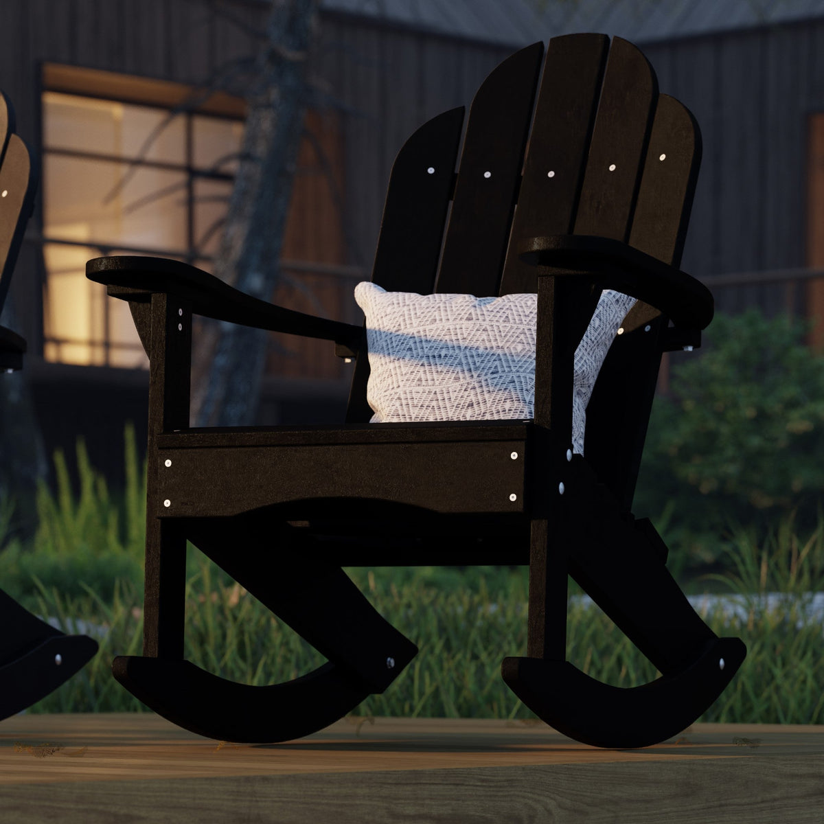 Classic Adirondack Rocker Rocking Chair