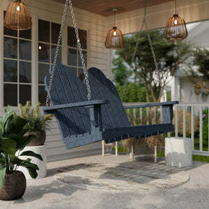 Classic Adirondack Swing Porch Swing