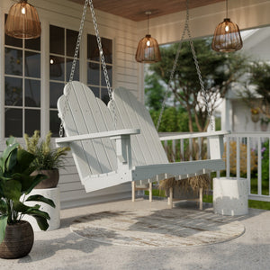 Classic Adirondack Swing Porch Swing