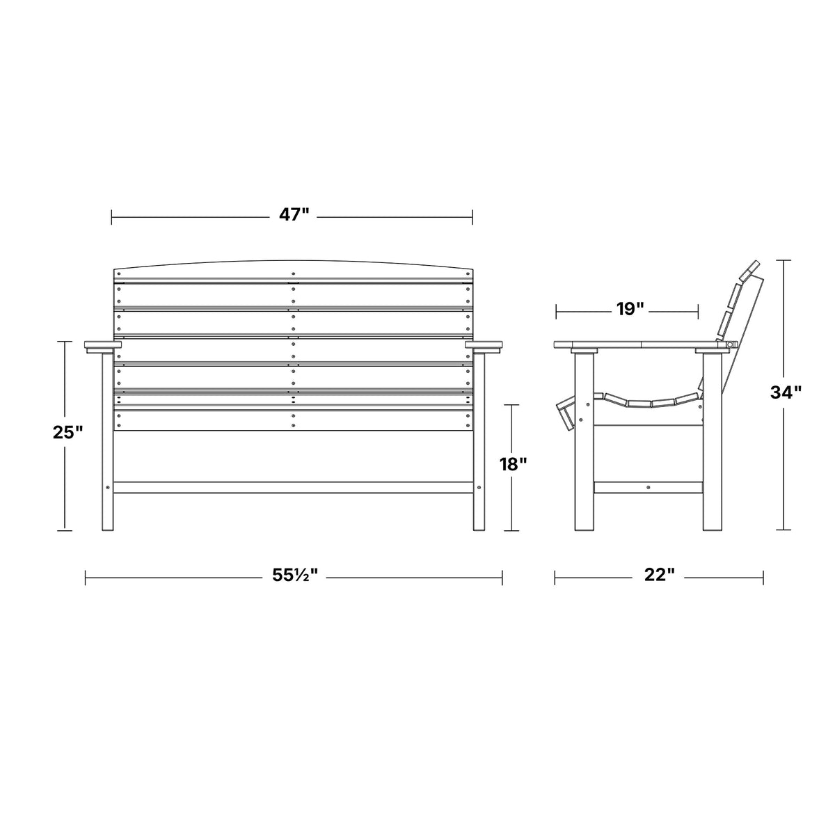 Classic Bench Garden Bench