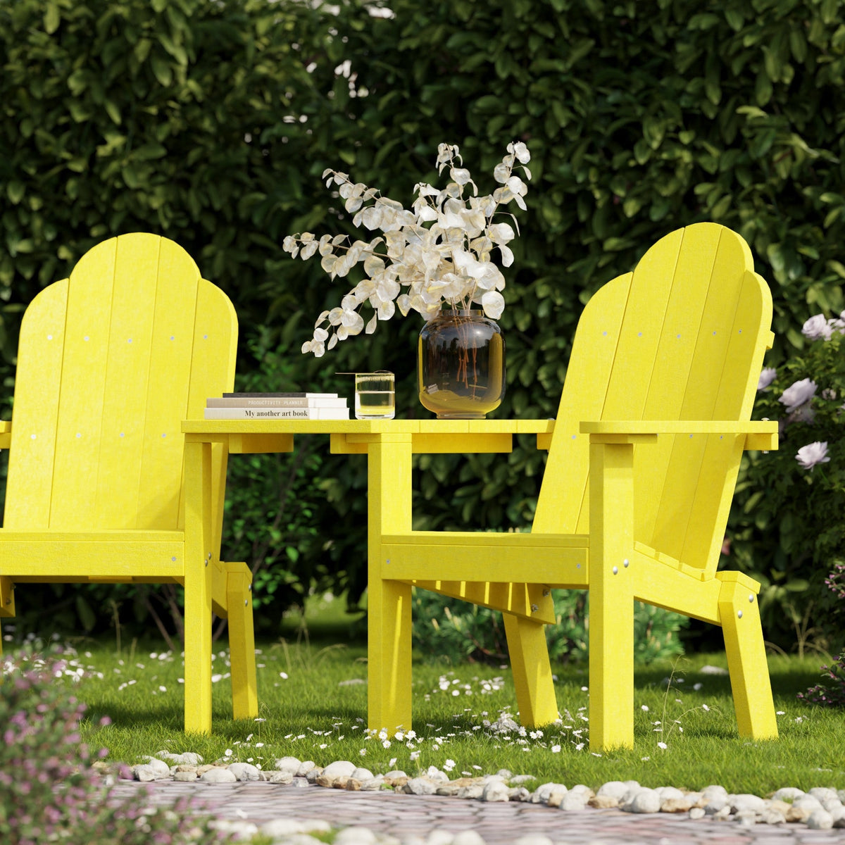 Classic Deck Chair Tete-a-Tete Bench Garden Bench