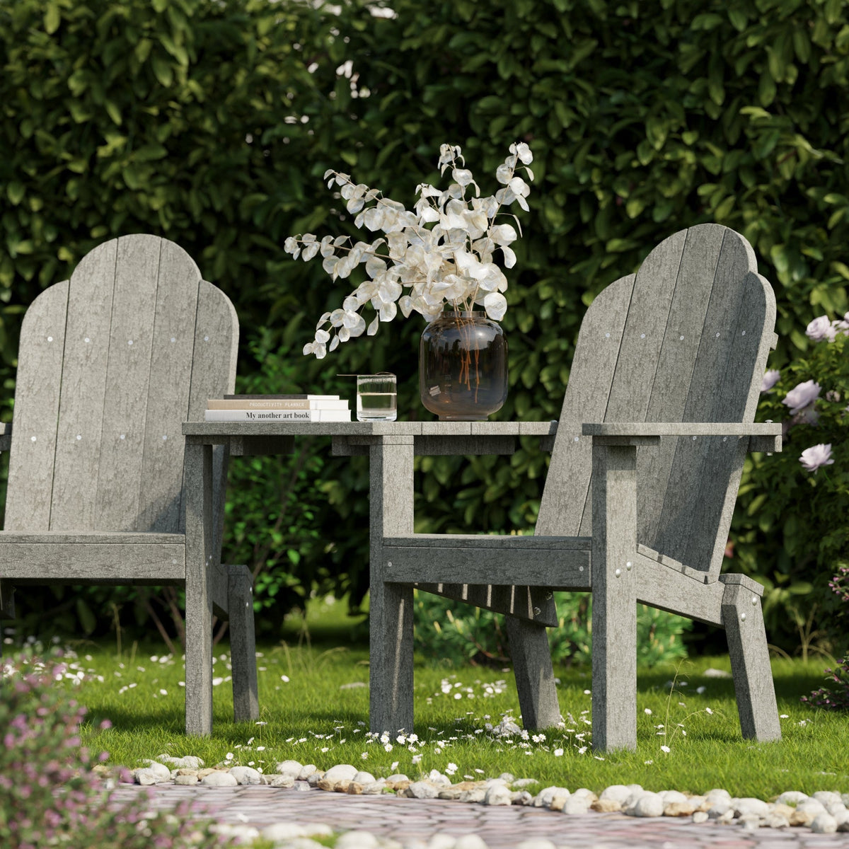 Classic Deck Chair Tete-a-Tete Bench Garden Bench