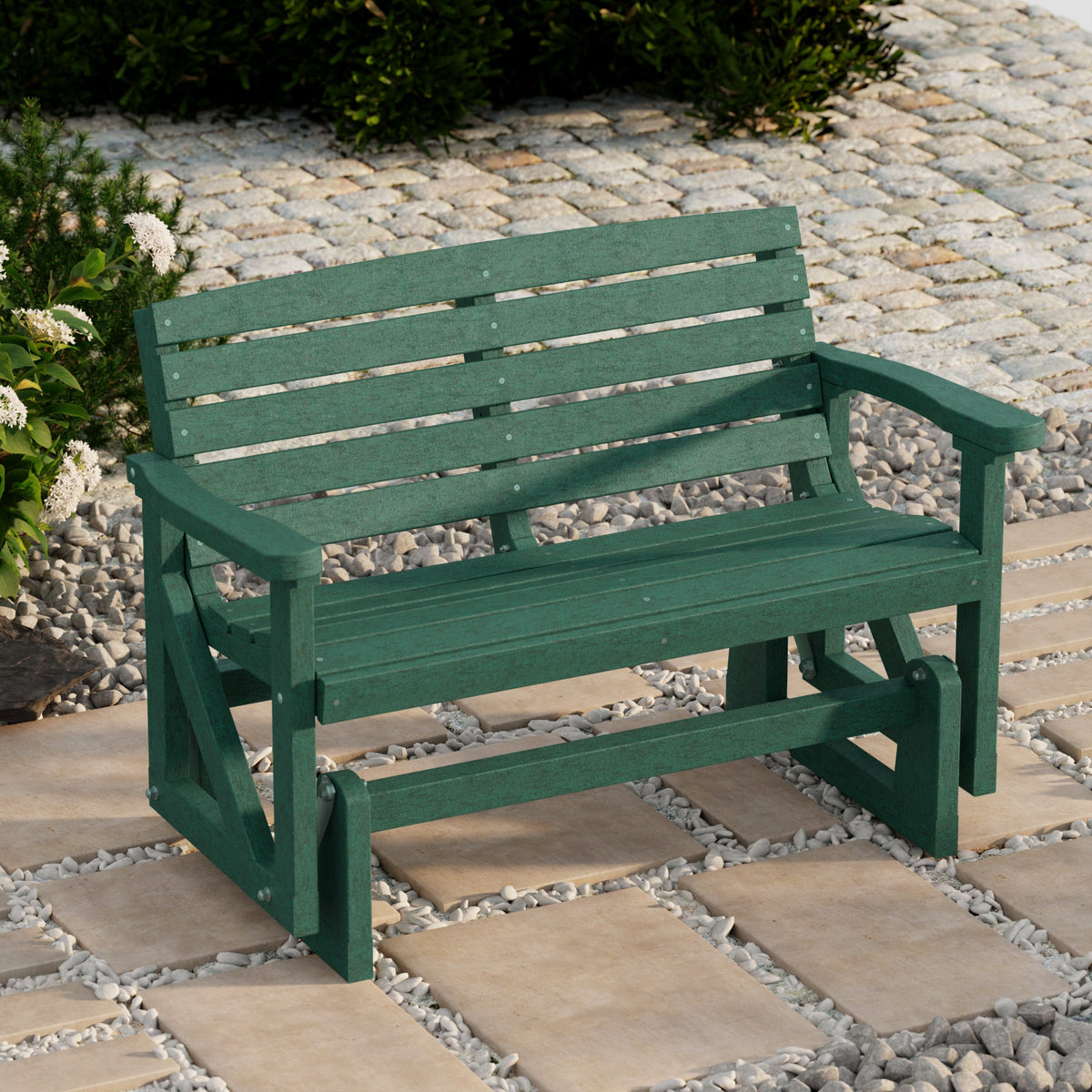 Classic Double Glider Outdoor Glider