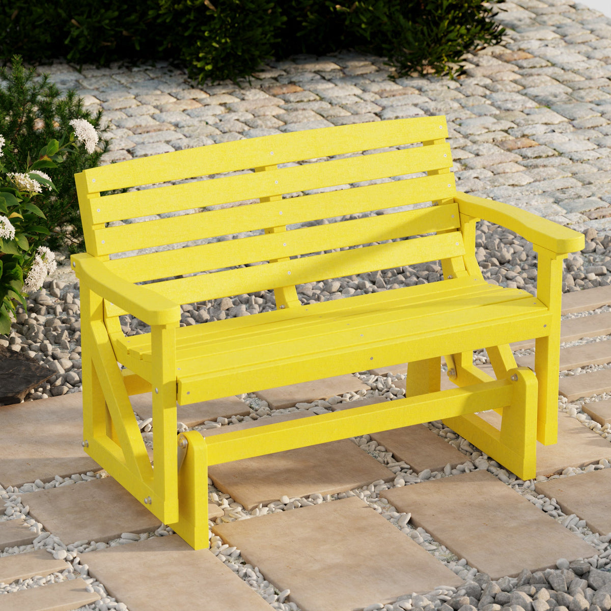 Classic Double Glider Outdoor Glider