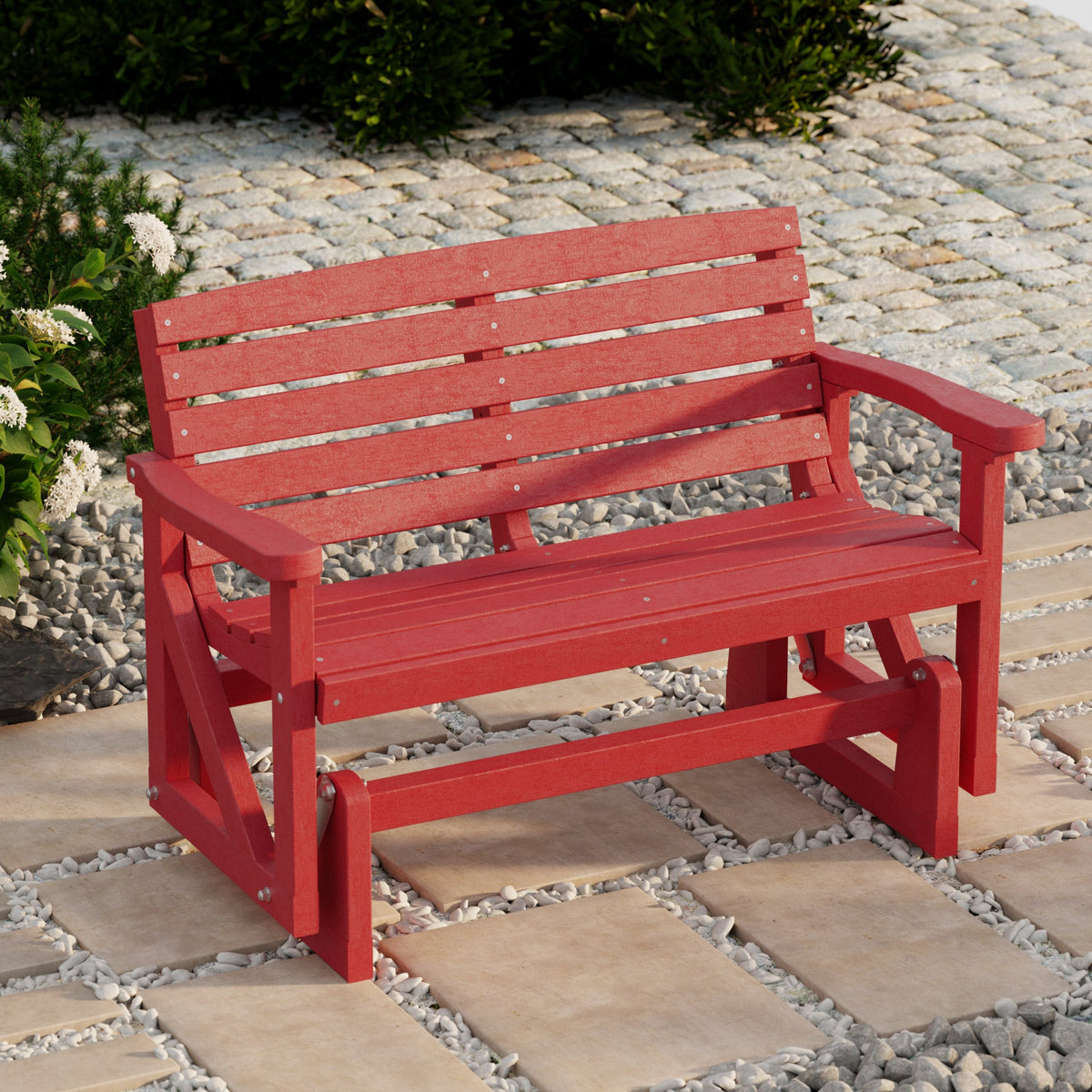Classic Double Glider Outdoor Glider