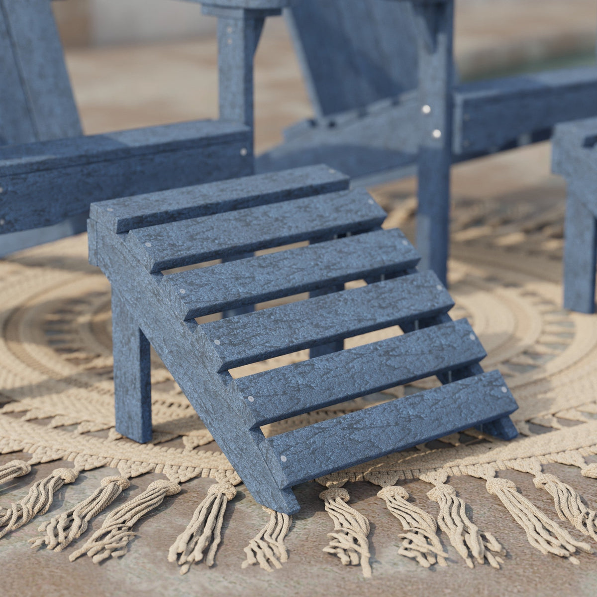 Classic Footrest Foot Stool
