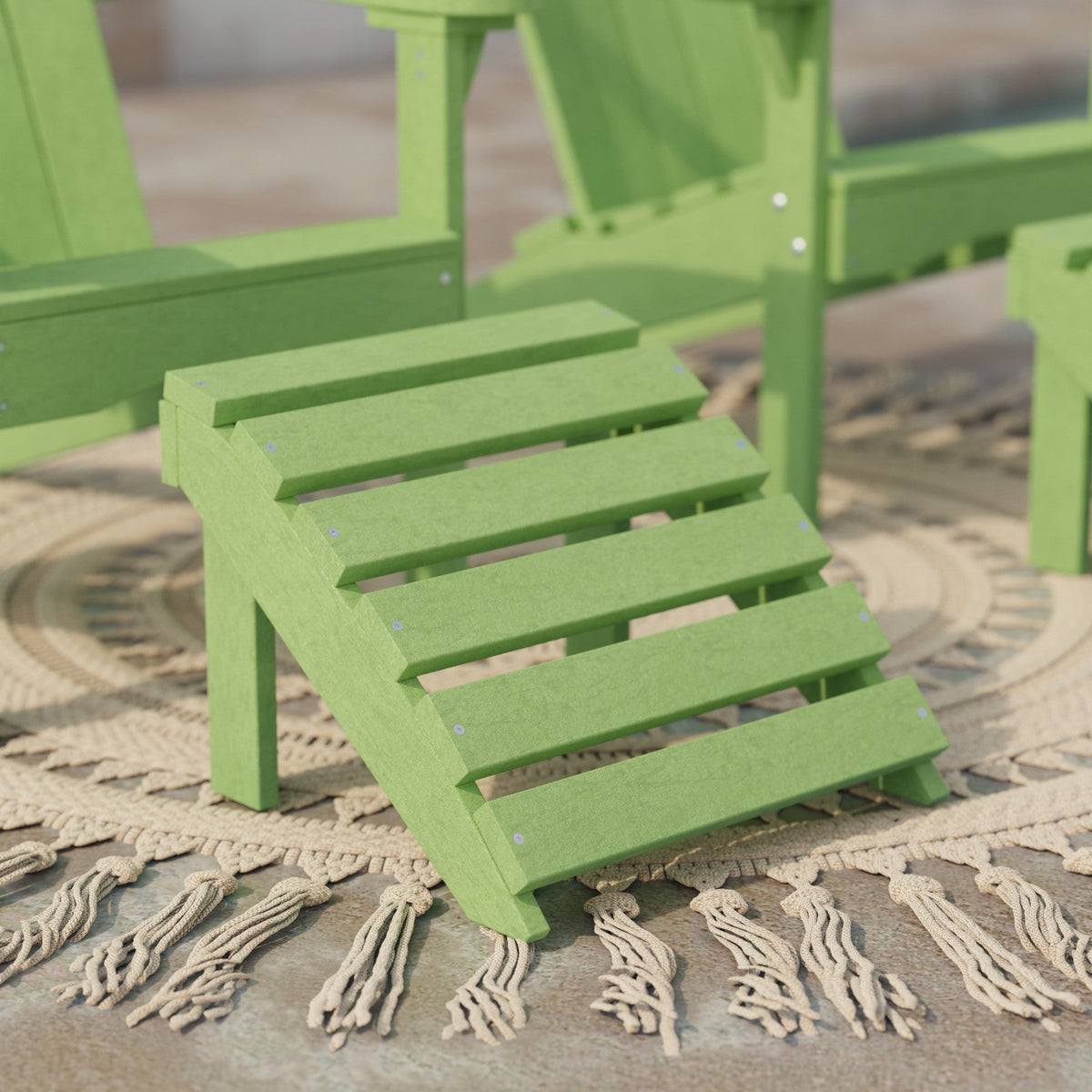 Classic Footrest Foot Stool
