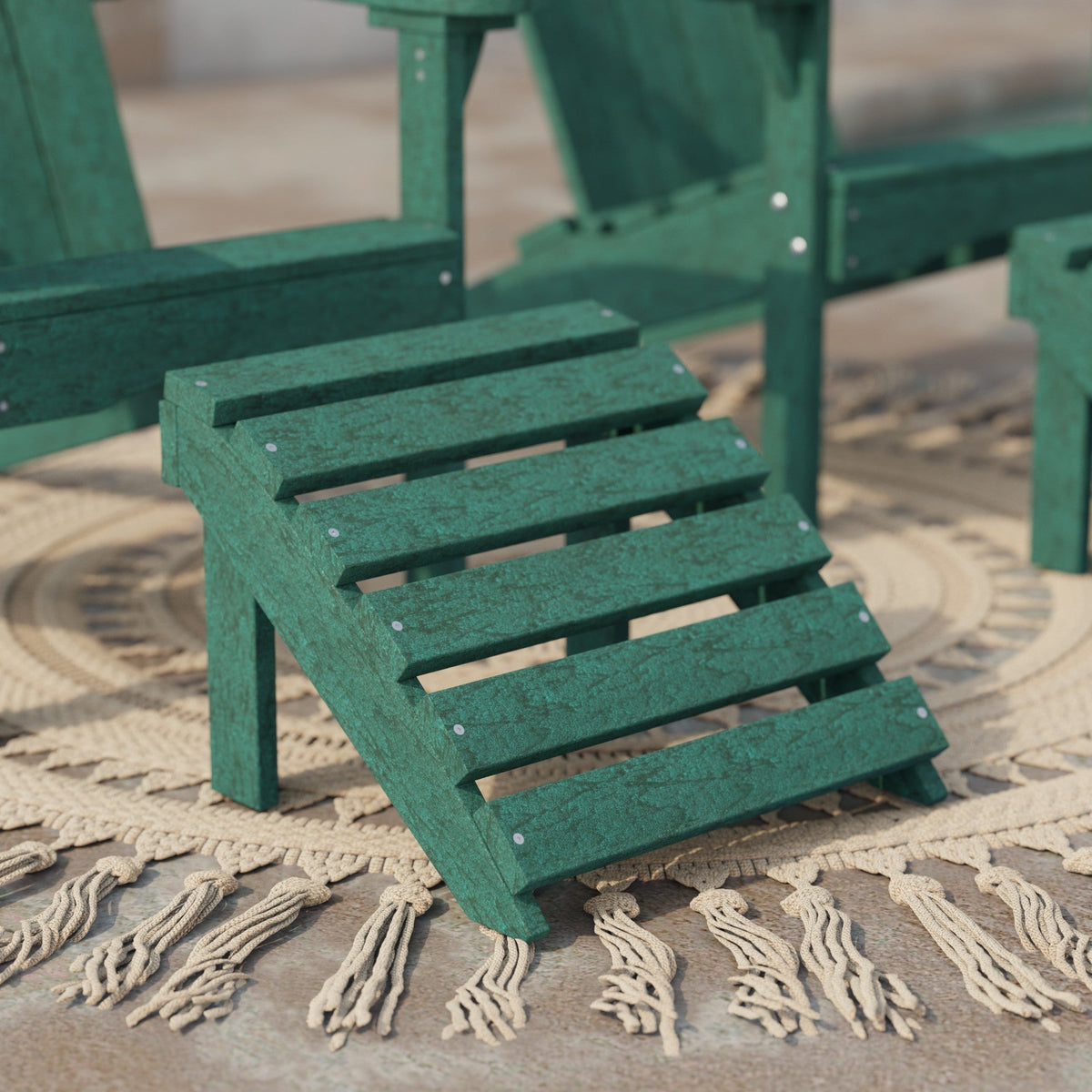 Classic Footrest Foot Stool