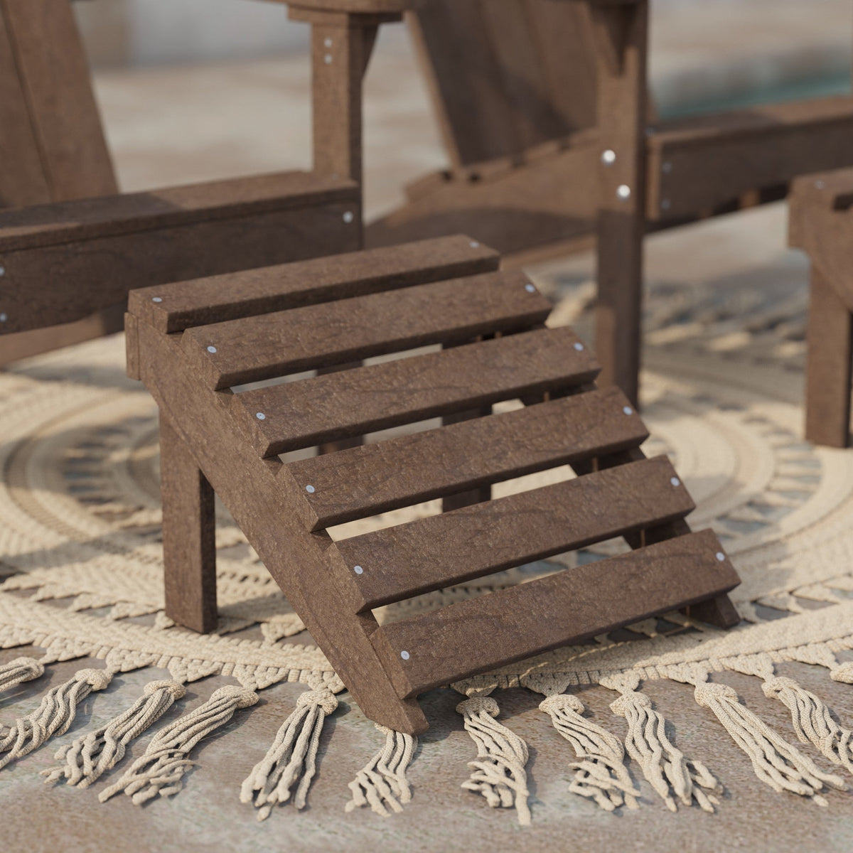 Classic Footrest Foot Stool
