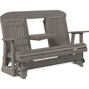 Classic Glider Chair Outdoor Glider 5ft / Coastal Gray