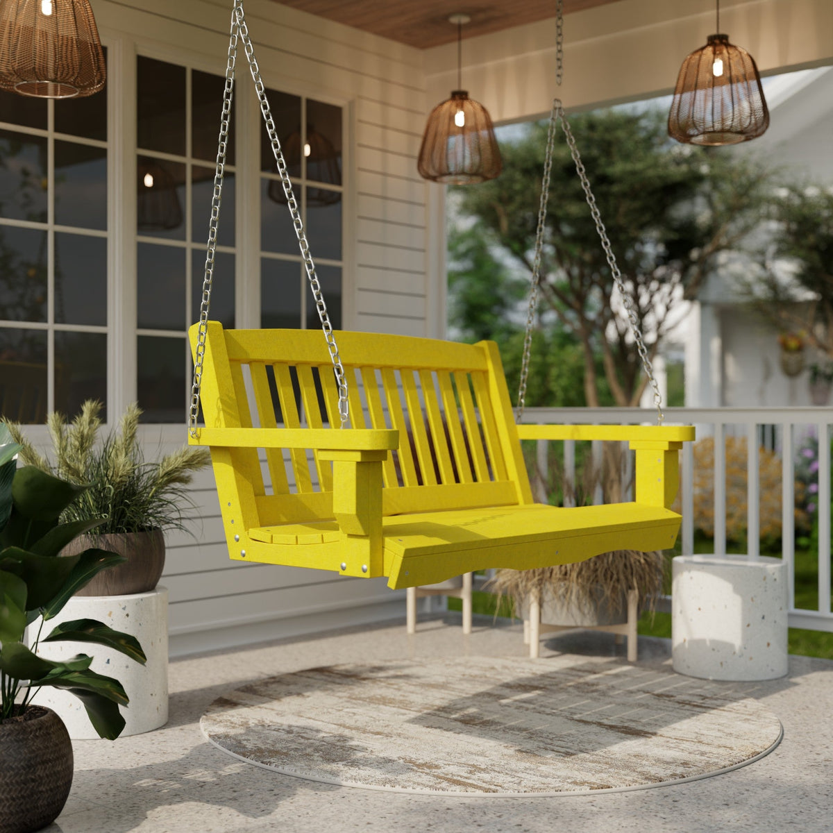 Classic Mission Swing Porch Swing