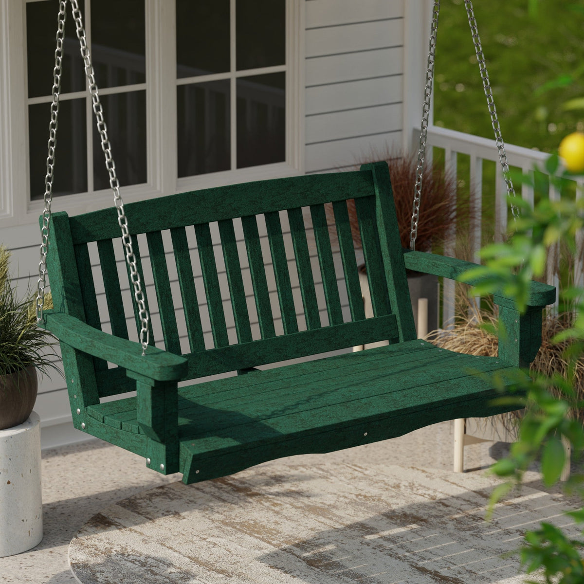 Classic Mission Swing Porch Swing