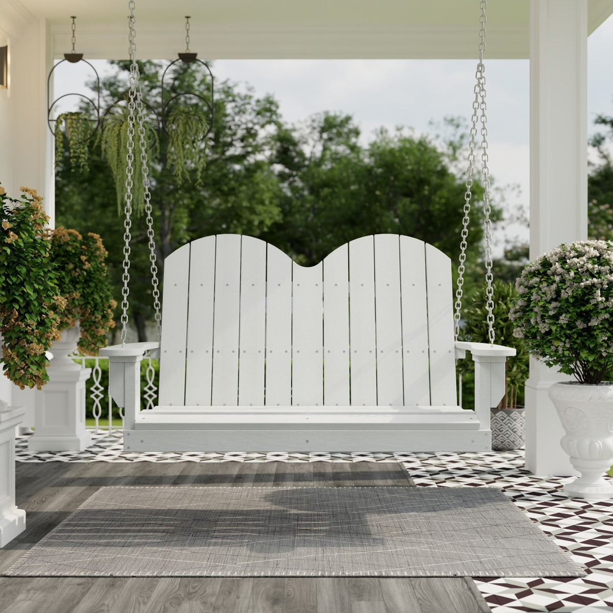 Classic Savannah Swing Porch Swing
