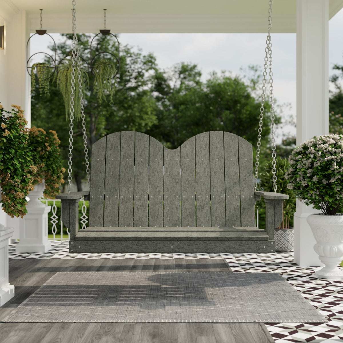 Classic Savannah Swing Porch Swing