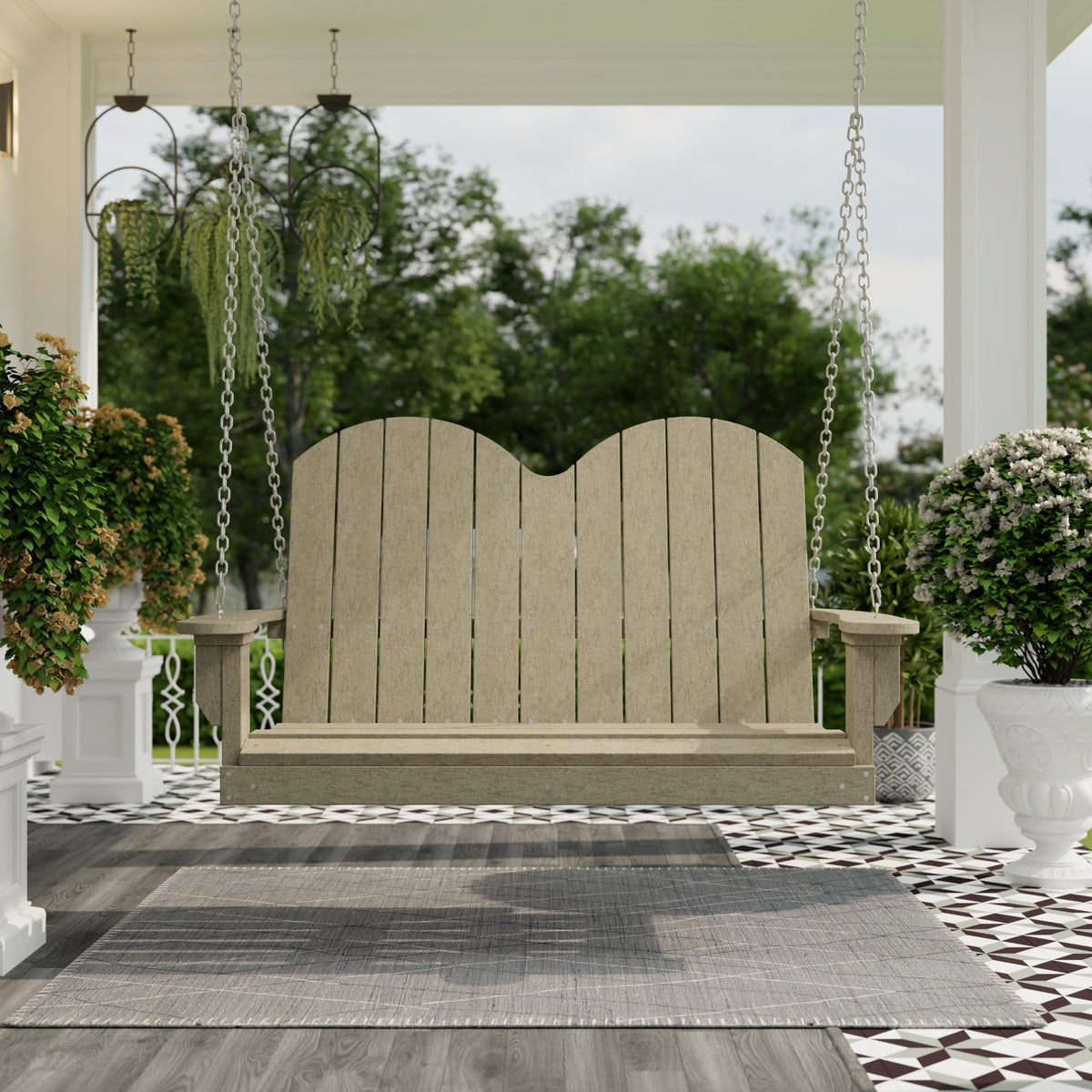 Classic Savannah Swing Porch Swing