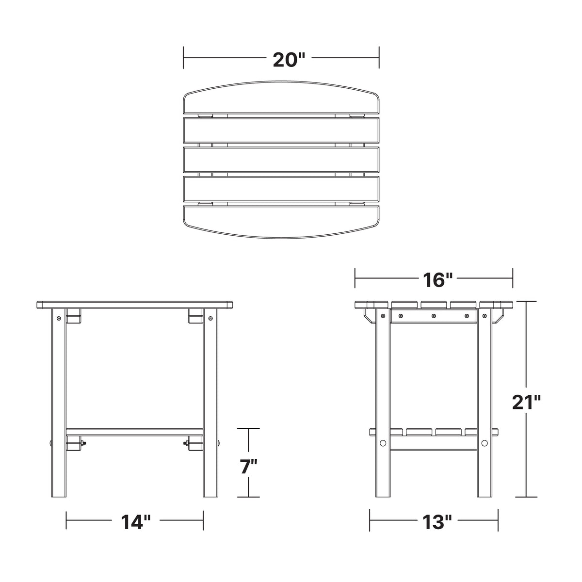 Classic Side Table Side Table