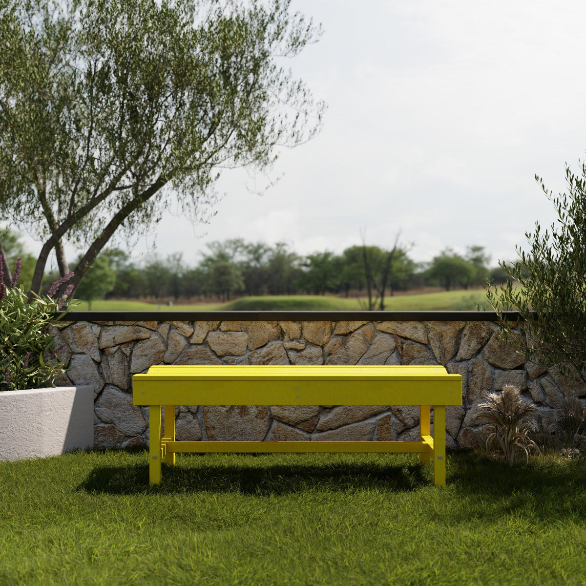 Classic Vineyard Bench Garden Bench