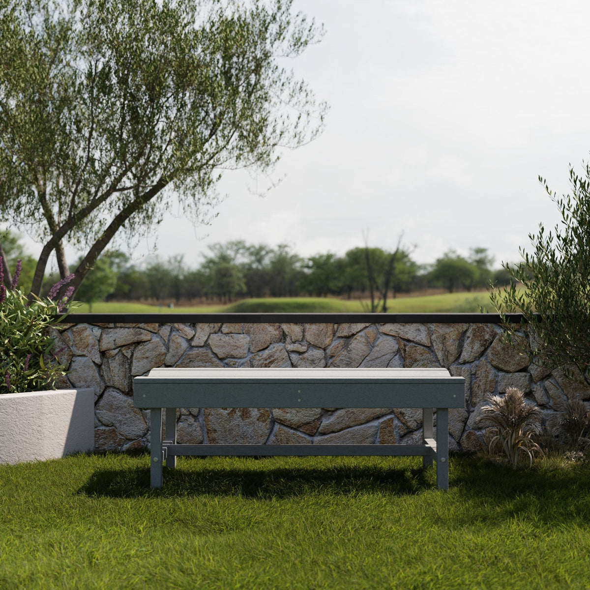 Classic Vineyard Bench Garden Bench