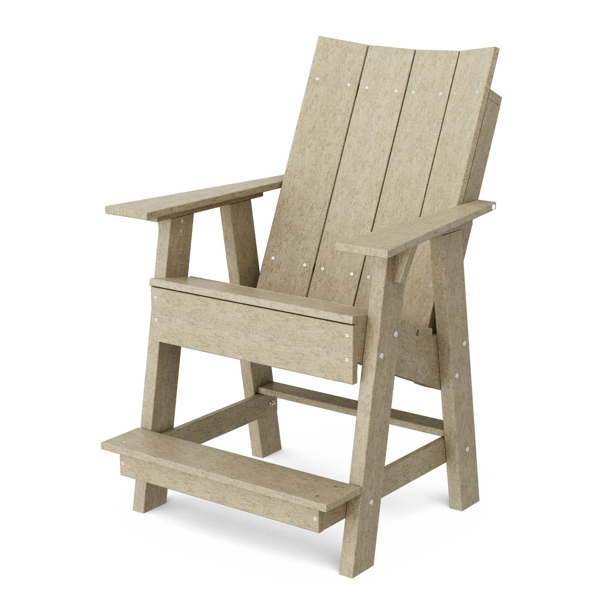 Contemporary High Adirondack Chair Outdoor Chair
