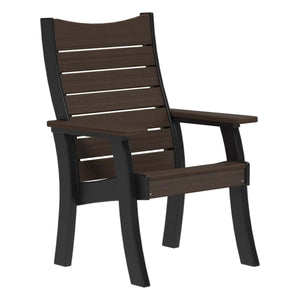Contour Bench (2' and 4') Porch Swing 2ft / Brazilian Walnut & Black