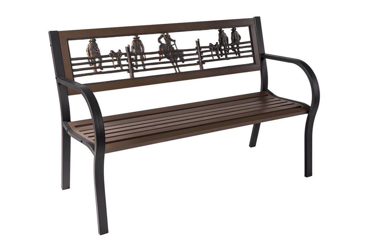 Cowboy Rodeo Bench - The Charming Bench Company